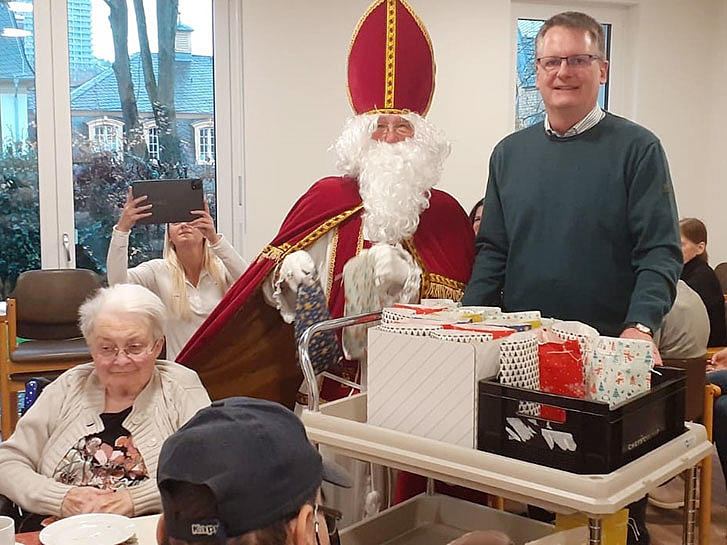 Traditionelle Nikolausfeier im Generationenzentrum St. Josef Vallendar