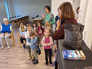 Adventssingen mit den Kindern der KiTa Wildburg im Generationenzentrum St. Josef Vallendar