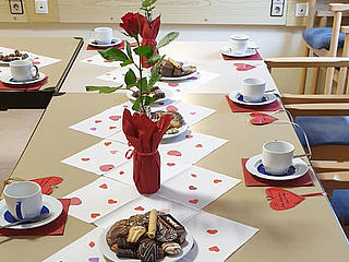 Valentinstag im Seniorenheim St. Josef Vallendar