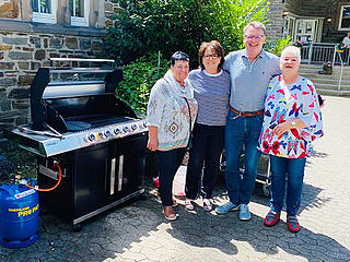 Grillfest mit Einweihung des neuen Grills in St. Josef Vallendar