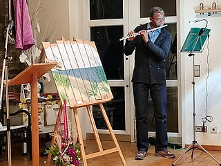 Vernissage mit Heike Biersbach im Seniorenheim St. Josef Vallendar