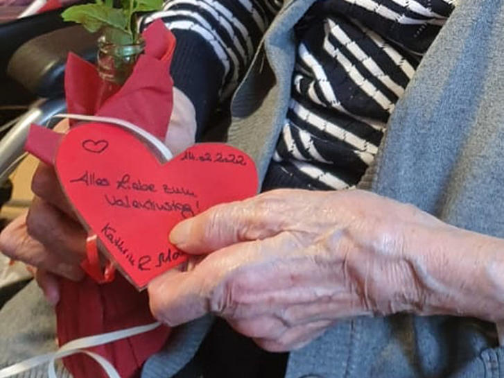 Valentinstag im Seniorenheim St. Josef Vallendar